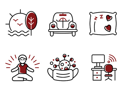 Pictograms for Tourism Website