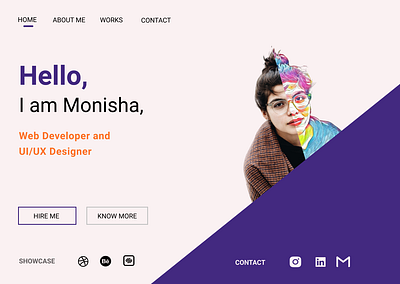 personal portfolio landing page portfolio portfolio design portfolio website uiux uiuxdesign webdesign webdesignagency