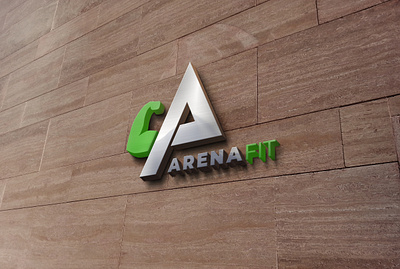 Logo for sport club ArenaFit brand designs graphic logo vector