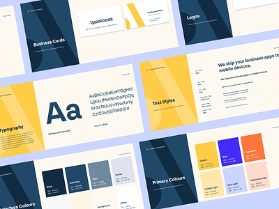 Brand Guidelines branding colours identity logo logos style guide typography visual
