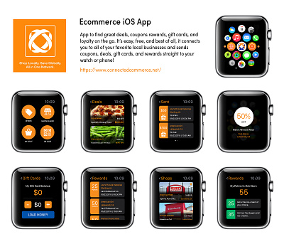 iOS watch app - Ecommerce