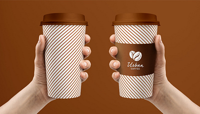 Urban Coffee Packaging brand creation brown coffee coffee cup coffee design coffee made me do it coffee maker coffeelover concept cup designer designers designstudio graphicdesign hand lines logo logos love mug