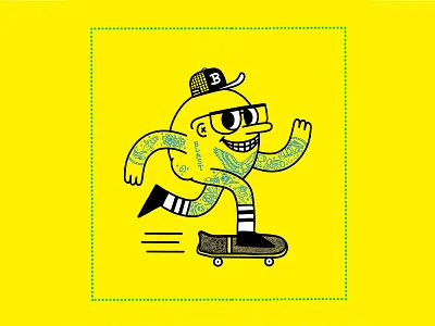 @blastskates #blastskatesfanclub sticker contest contest illustration procreate skateboard skateboarding sticker tattoo