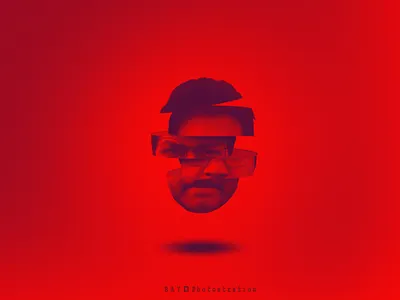 SLICE FACE design editing face graphic graphicdesign photoshop piece poster print rayphotostration red redcolor slice sliceface