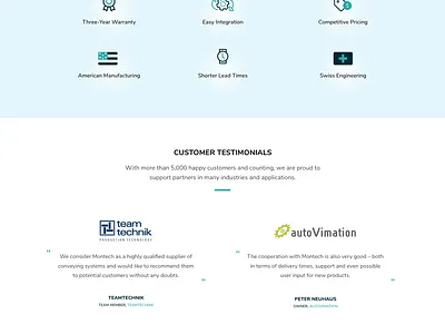 Montech Homepage Redesign homepage ui web design website