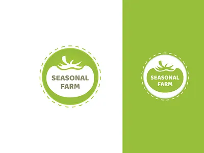 Seasonal Farm branding concept art creative creative poster design farm farming logo mockup typography veggie