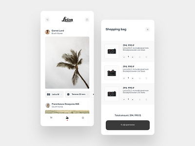 Leica store concept part 2 app app design design ios leica mobile store ui uidesign ux