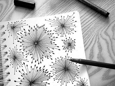 Abstract patern abstract design design draw drawing drawingart flowers illustration pen and paper