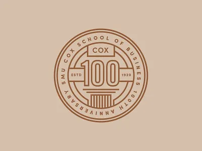 University Badge anniversary badge brand education logo mark pillar seal typography university vector