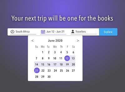 Calendar 038 book booking calendar dailyui dailyuichallenge design travel travel booking traveling ui ui design uidesign uiux uiuxdesign ux uxdesign uxui uxuidesign