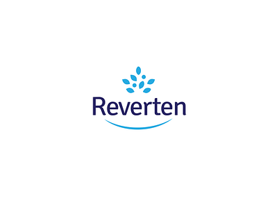 reverten logo branding corporate identity cosmetics design logo medical packaging pharma pharmaceutical typography