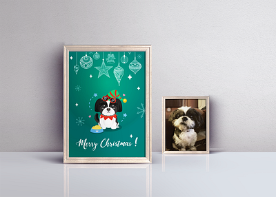 Puppy Portrait design graphic design illustration