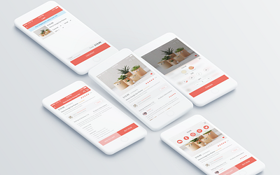 Marketplace App Concept app design ui ux