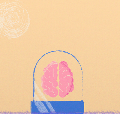 Brain design illustration vector