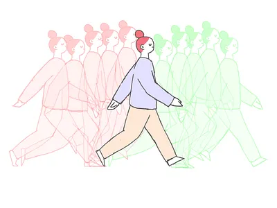 Character walk cycle 2d animation cartoon cartoon character cartoon illustration character characterdesign illustration illustrator walk walkcycle