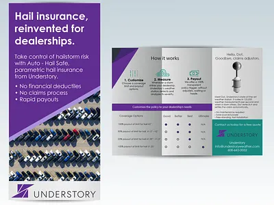 Insurance Broker Brochure branding brochure brochure design brochure mockup corporate branding design mockup