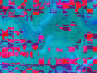 Nightmare Geo colorful digital geo geometric spd surface pattern surfacedesign