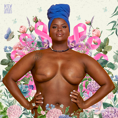 Glorious Ericka Hart art bodypositive breast cancer breast cancer awareness graphicdesign ihartericka illustration mentalhealth selfcare sexual health sexuality