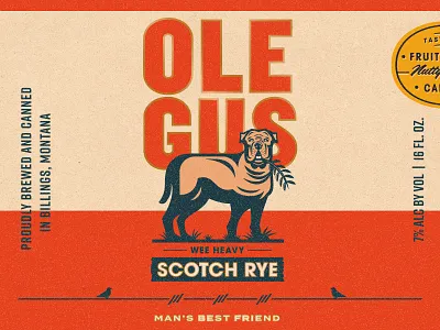 Meadowlark Brewery Beer Can Concept beer beer branding beer can billings brewery branding can design colorado designer dog label design logo montana rye type typography