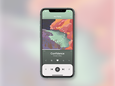 DailyUI :: 009 dailyui design mobile app music music app music player ui uidesign