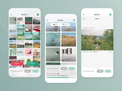 Fujifilm Camera Remote App - Photos app app design camera digital product fujifilm interaction design mobile mobile app mobile app design mobile ui photo photography product design ui ui design uiux user experience user interface user interface design ux