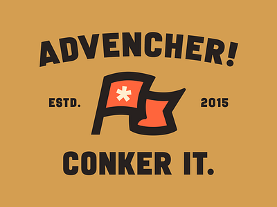 Conker it. advencher illustration simplebits vaultalarm