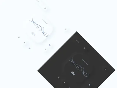 A Neumorphic Playlist design neumorphism