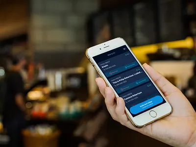 Simple, text-driven waitlist covid 19 dark mode figma mobile vaporware
