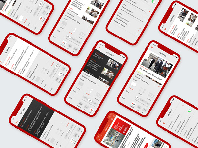 News Layout Setting app cbc concept customized daily ui daily ui 007 dark mode layout light mode news setting ui ux