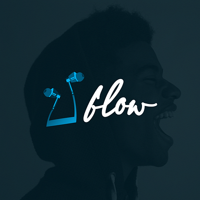 Logo design | Flow app branding icon logo ui