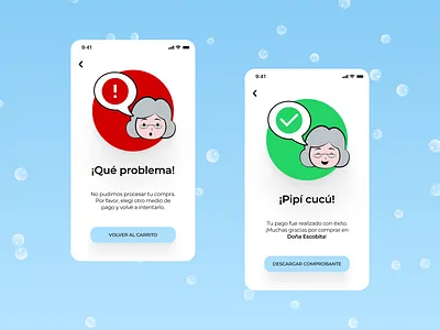 Daily UI #011 - Flash message 011 app daily daily ui daily ui challenge dailyui dailyuichallenge design error figma flash message logo success ui