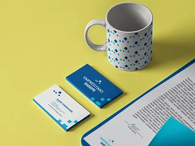 Emprestimo Sigepe brand identity graphicdesign logo stationery