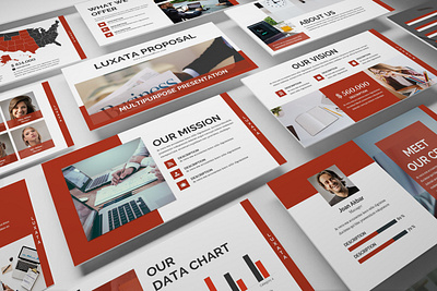 Luxata - Biz Powerpoint Presentation Template business business presentation clean corporate investor marketing minimal modern pitchdeck powerpoint template presentation professional proposal strategy teamwork