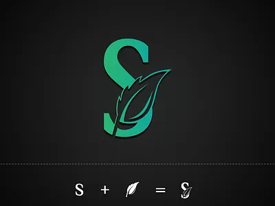 S + Leaf Logo Design brand identity branding branding design design illustration logo logo design logodesign logos logotipo logotype logotype design logotypedesign logotypes modern vector