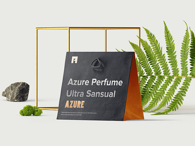 Azure Perfume Packaging deisgn mockups package design perfume product rgb