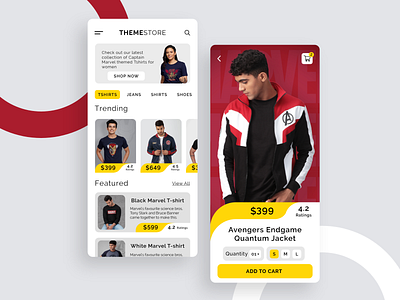 Shopping App Concept adobexd appconcept appdesigner clothes shop shopping app shopping cart shoppingapp uidesign uidesignchallenge uidesigner uidesignpatterns uidesigns uiux uiuxdesigner uxui uxui design uxuidesign