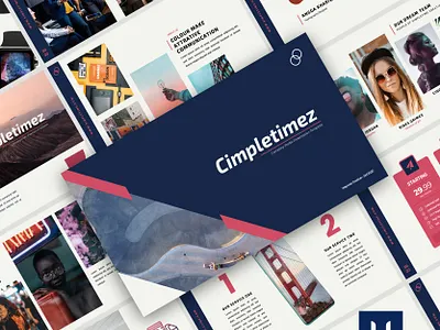 Cimpletimez - Multipurpose Presentation Templates advert agency business company corporate creative modern photography presentation design presentation template