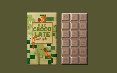 Chocolate bar packaging design branding chocolate bar chocolate packaging design illustration package design packaging