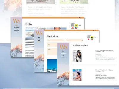 Template Blog WordPress webdesign