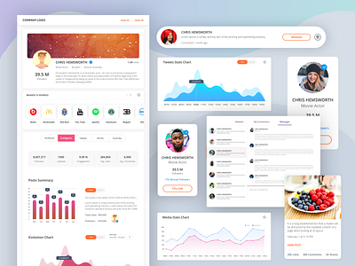Social Platform app design branding daily ui design facebook instagram product design social app social media social network tiktok twitter ui ux web design youtube