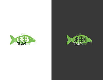 Logo for carp fishing team animal animal art branding design illustration logo vector