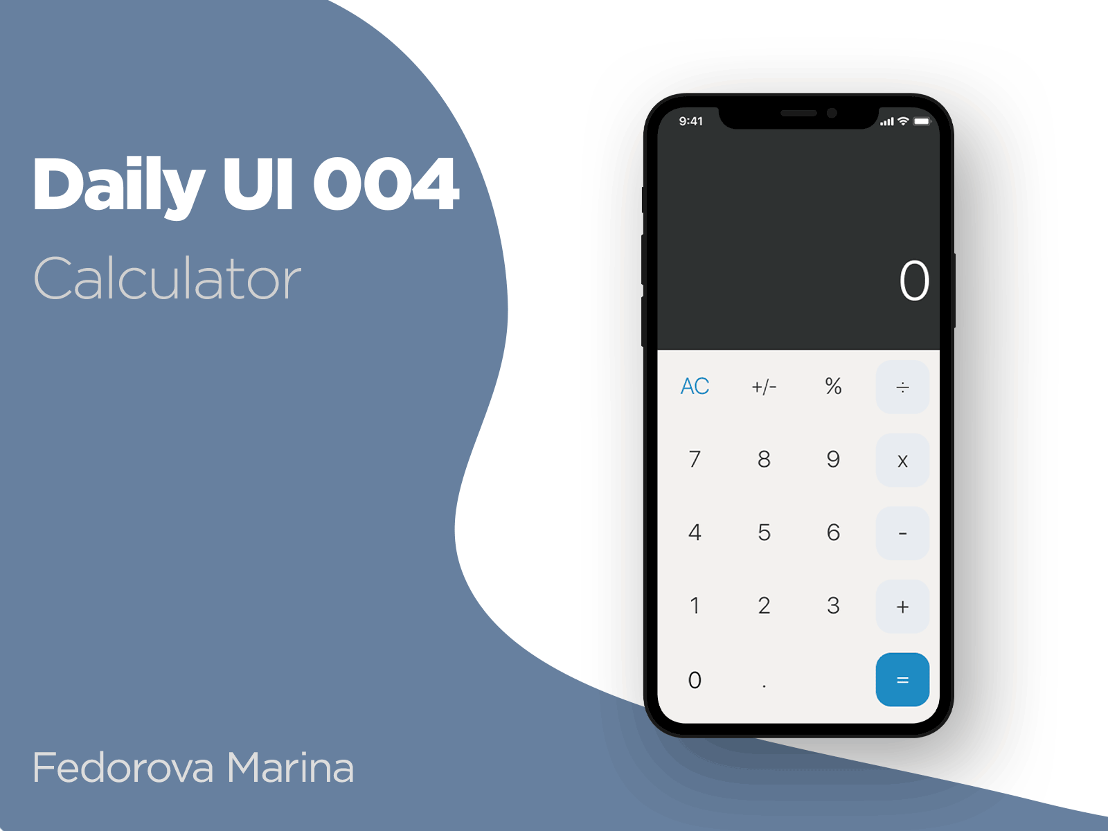 Daily UI #004 - Calculator adobe photoshop animated gif animation calculator calculator app calculator ui dailyui dailyui 004 design figma grey minimal ui user experience ux white