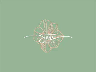 Sati Store design logo vector