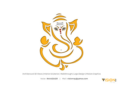 lord ganesh 3dsmax adobe illustrator architectural rendering branding graphic graphicdesign illustration illustrator logo promotional design visual artist visualisation