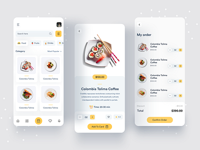 Restaurant App Design food app food app ui food application food delivery food delivery app food delivery application design food delivery service food order app minimal minimal app design my restaurant app online food services recipe app restaurant restaurant app restaurant app restaurant home restaurant news feed restaurant profile restaurant ui