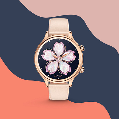 Sakura girls illustration japanese japanese art vector watchface