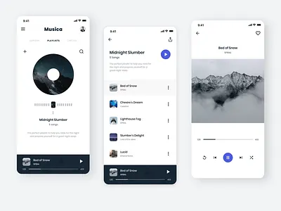 Musica app app design music app music player ui ui design uidesign