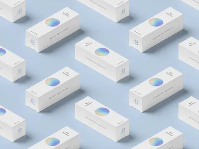 Tall Box Grid Mockup box branding free freebie mockup psd showcase