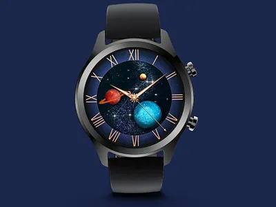 starry constellation illustration smartwatch starry sky stars watchface