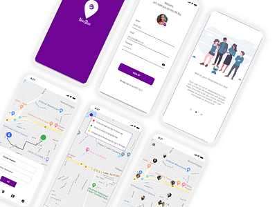 NavBus design gps maps mobility transportation